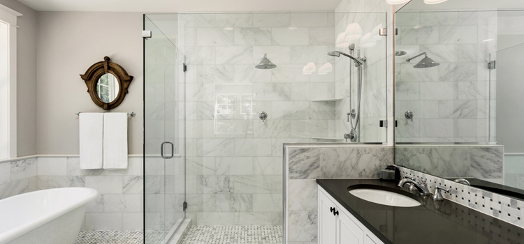 bathroom shower door installation in South Lake Tahoe